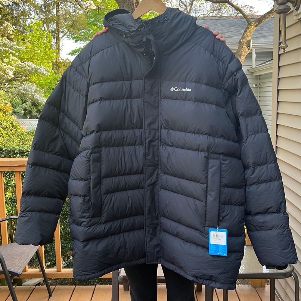 NWT Men’s Columbia Saltzman Down Parka